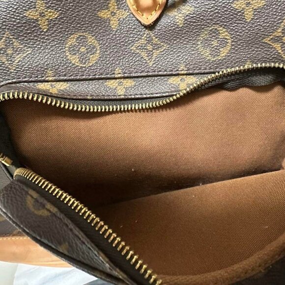 🔥EXTRA LARGE🔥 Louis Vuitton Backpack Monogram Montsouris GM Bag LV - Picture 14 of 16